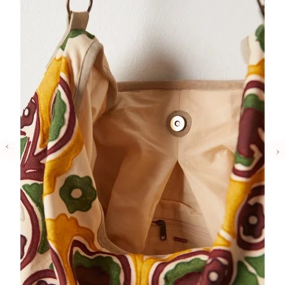 Free People Hypnotized Slouchy Tote NWT - Picture 4 of 6